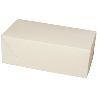 Kageæske 200x100x70 mm Hvid 250 STK/krt