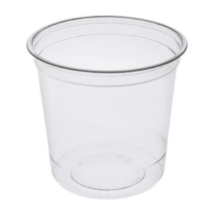 Bæger, Deli Pot, 470 ml Ø101x95 mm, RPET, klar - 396 stk/krt