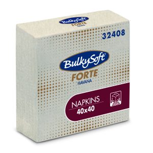 Bulkysoft, serviet, forte havana, 40x40, 2 lags