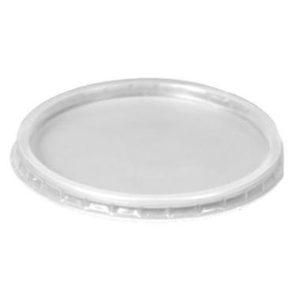 Plastlåg Ø101 mm Rund til DeliPack Salatbæger-serie 20 pk x 50 STK/krt