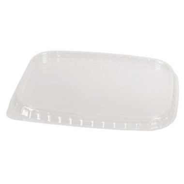 Plastlåg Catersource 105x140 mm Firkantet RPET Klar 10 ps x 60 STK/krt