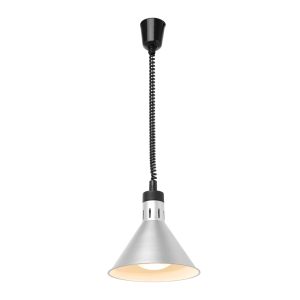Värmelampa Hendi Höj & Sänkbar Silver 230V, 250W