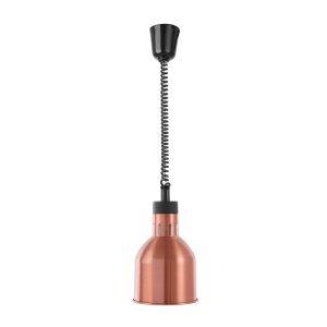 Värmelampa Höj & Sänkbar cylindrisk Koppar 230V, 250 W