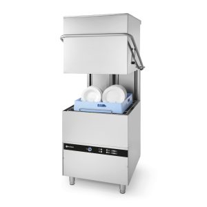 Diskmaskin med huva, 50x50, Elektromekanisk styrning, 400V, 8600W