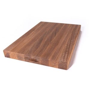 Skärbräda med handtag, oljad – 550x380x50mm