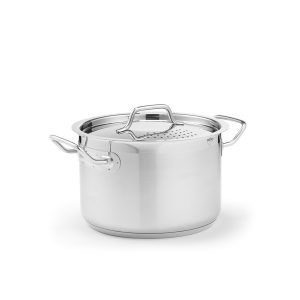 Pasta kittel 5L rostfri med låsbart perf lock Ø22cm