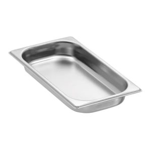 GN-kantin i rostfritt stål GN 1/3 - 40 mm