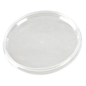 Lid dome clear, 320 oz, 9000 ml, PET, Ø400x40 mm - 70 stk/krt
