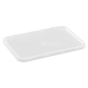 Lock till nudel/mikroform, 500-960ml, 175x120mm, transparent