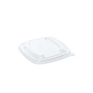 Låg, RPET, transparent, 'Buddha Bowl' 500 ml, 13x13 cm
