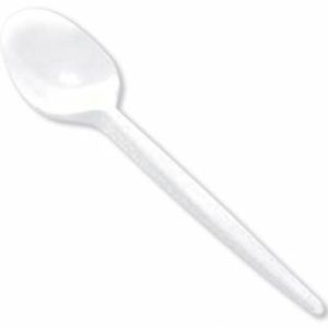 Spiseske Hvid Økonomi 164mm 1000stk/Krt