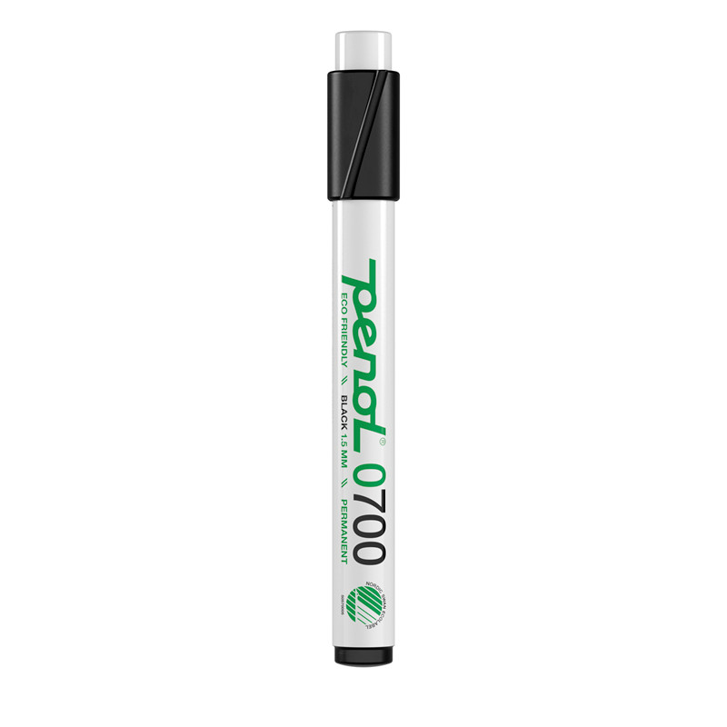 Marker, Penol, 0700 sort, 1,5 mm, permanent - 10 stk/pk