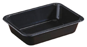 TRAY SMALL CPET BK 1-COMP 171X127X35 900x1/krt