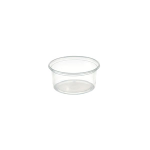 Delipack rund 250 ml Transparent 1-Rum