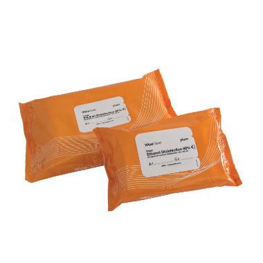 Desinfektionsklud, wipeClean, ethanol, desinfektion, 80%, small