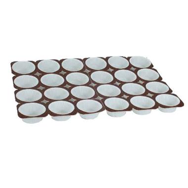 Muffinform i bakker 50x36 mm til 24 stk muffins 125 stk/krt