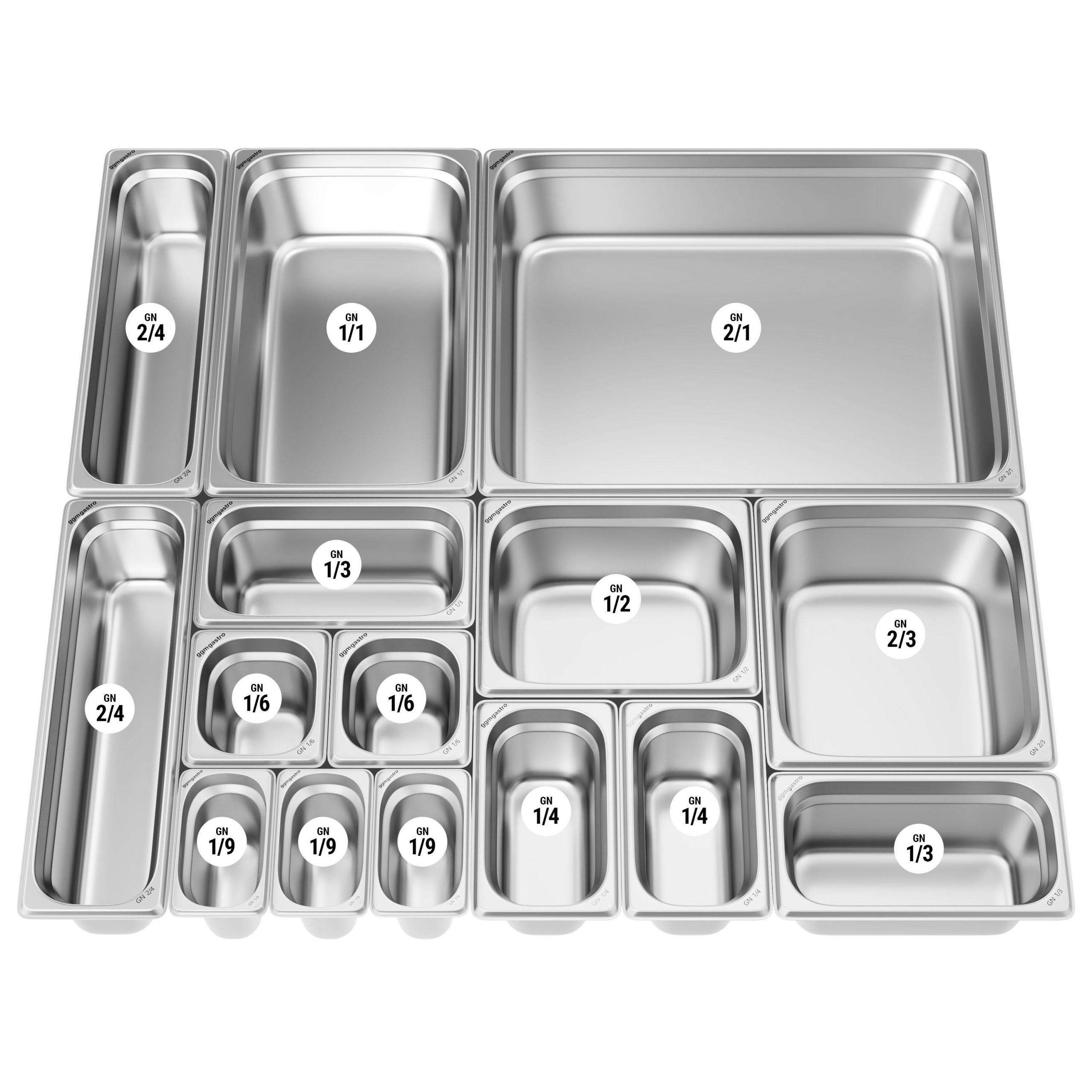 Kantine uden håndtag, GN 1/6-150, rfr - Billede 2