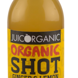JuicOrganic Øko Ingefær & Citron Shot 0,06 l x 24 stk.