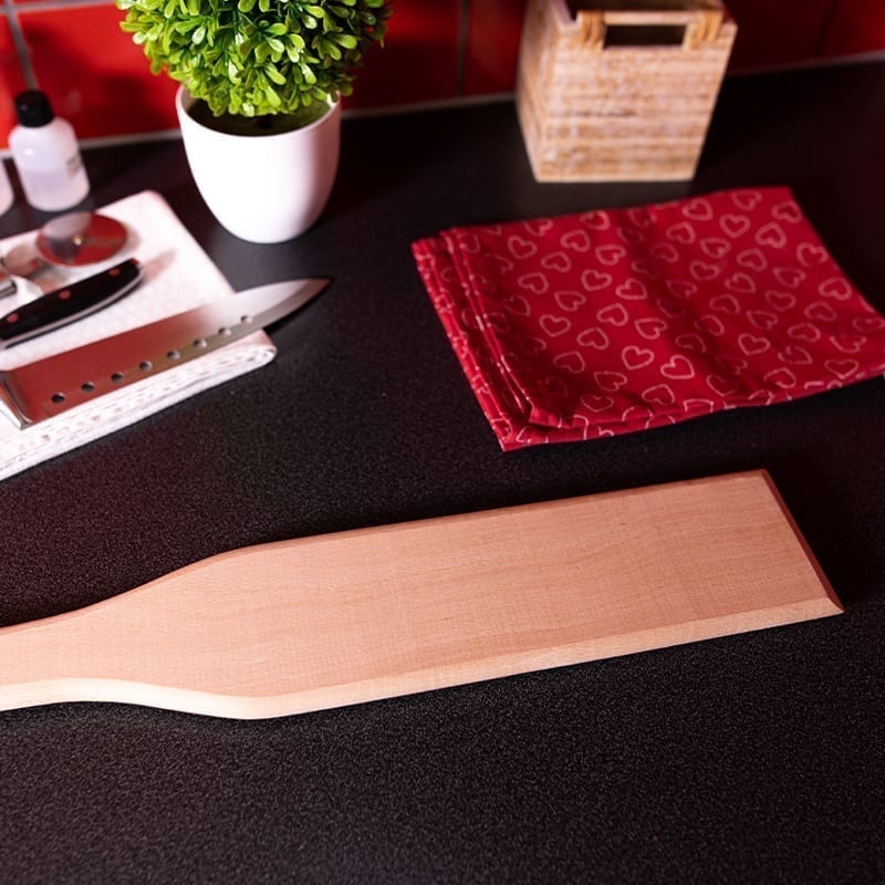 Omrører, 120cm, uden huller, bøg - Billede 2
