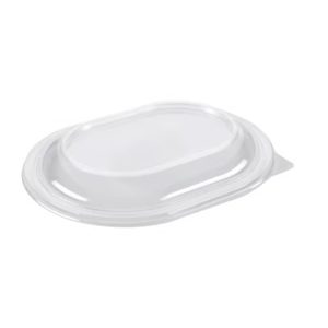Låg, Dome, 238x176x30 mm, OPS, Klar, til 1-rums bakke 0155214703 - 240stk/krt
