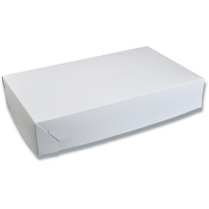 Kageæske hvid 380x230x50mm