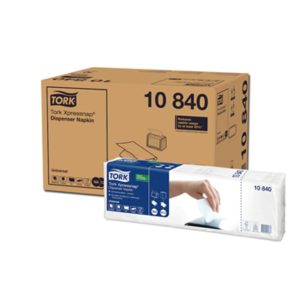 Serviet Tork Universal N4 og N12 hvid 21,6x33 cm 2-lag 2-fold Hvid