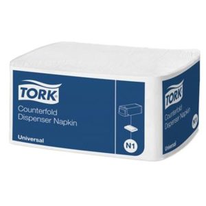 Serviet Tork N1 Novafold 33x30 cm nyfiber hvid