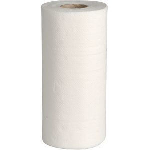 Køkkenrulle, 2-lags, 17,8m x 22,5cm, Ø11cm, hvid, 100% nyfiber
