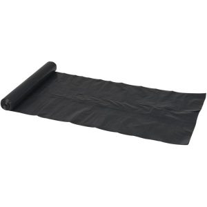 Sæk, neutral, 100 l, sort, 45 my, LDPE/recycle, 70x110cm