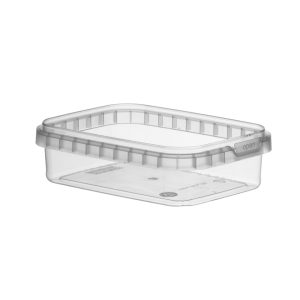 Rektangulær Condibøtte, 120x89x33mm, 211ml, PP