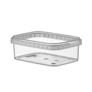 Rektangulær Condibøtte, 120x89x42mm, 287ml, PP