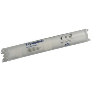 Frysepose, 10 l, klar, LDPE/virgin, 28x53cm