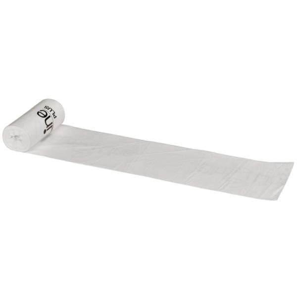 Spandepose m/stjernebund, 30 l, hvid, LLDPE/virgin, 47x84 cm