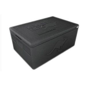 Termokasse 1/1 GN 39 ltr 60x40x29 cm med Låg P-EPS Sort