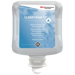 Skumsæbe, SCJ Clear Foam PURE, 1000 ml, uden farve og parfume