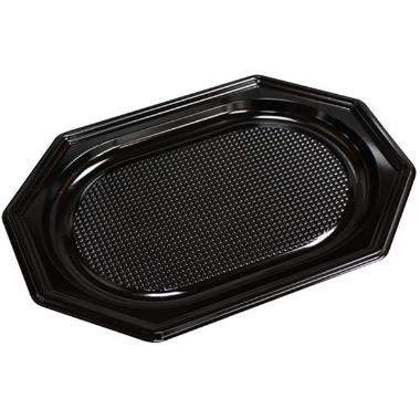 Fad, lille, plast, 25x35 cm, PET, sort