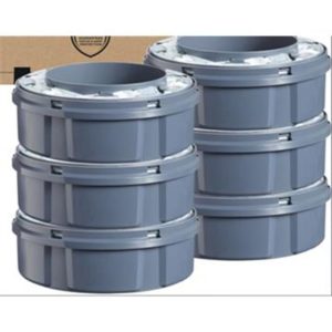 Refill til blespand, hvid, parfumeret