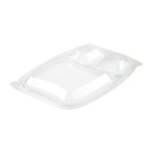 Låg t/plastbakke BISTRO OPS 190x155x23mm 3-rums 300stk