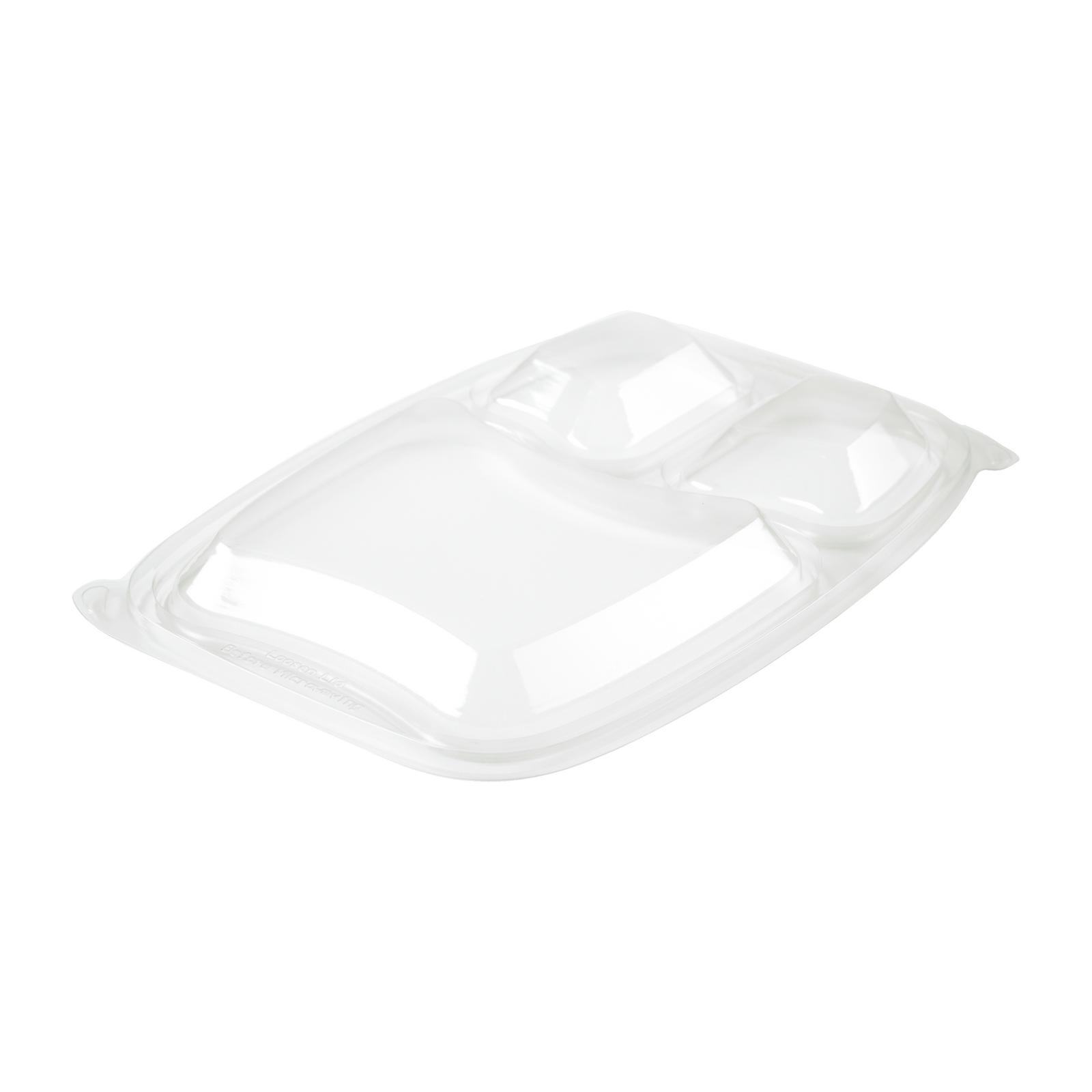 Låg t/plastbakke BISTRO OPS 190x155x23mm 3-rums 300stk