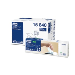 Serviet Tork N4 213x330 mm 1-lag Interfold Hvid 8 pk af