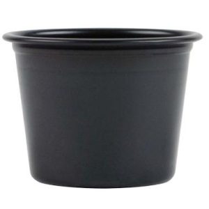 Dressingbæger 30 ml 1 oz Ø44x30 mm PP Sort 20 ps x 250 STK/krt