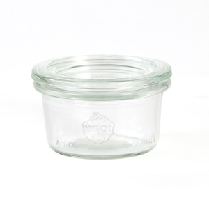 Patentglas, weck, 50 ml, Ø6 cm, m/låg