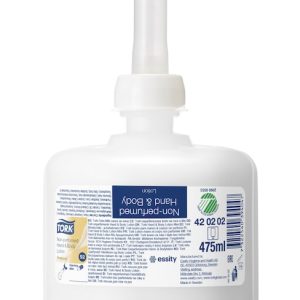 Hudcreme Tork Premium Lotion Hand and Body uden Parfume S2 475 ml 8 fl x 475 ml/krt