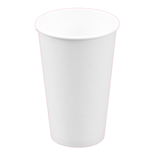 Kaffebæger, hvid, 16oz, 473ml Ø90/58x137 mm, hvid