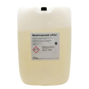 Maskinopvask u/klor svane 20kg