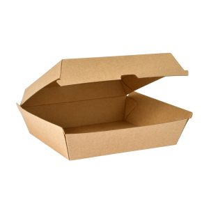 Burgerboks, 1300 ml, brun, 1-Rum