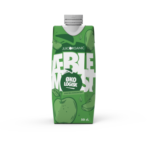 JuicOrganic Økologisk Æblemost RTD,pap