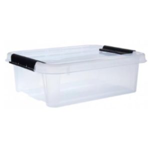 Opbevaringskasse, Klar, 21L, 507x396x163 mm