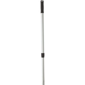 Teleskopskaft med klik, Vikan, sort, aluminium/PE, 65-110 cm