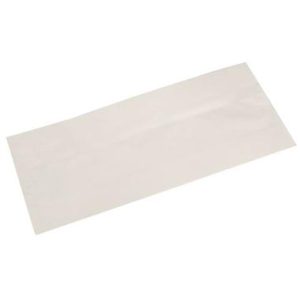 Franskbrødspose 300 gr 140/(2x35)x320+20 mm FSC Hvid